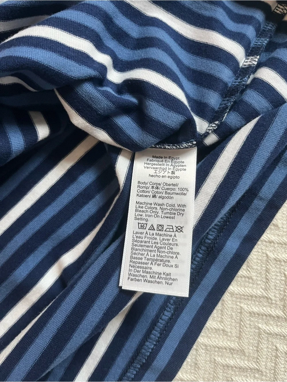 J Crew Striped Heritage Tee